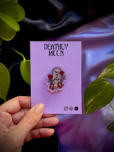 Load image into Gallery viewer, Bury Me In Black Acrylic Pin