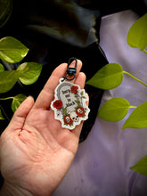 Load image into Gallery viewer, Bury Me In Black Acrylic Charm