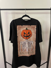 Load image into Gallery viewer, Halloween Tarot T-Shirt (Front Crest and Back Print)