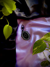 Load image into Gallery viewer, Antique Snake Skeleton Acrylic Charm