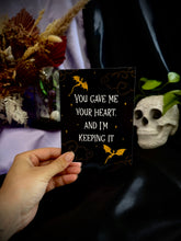 Load image into Gallery viewer, You Gave Me Your Heart Dragon Greetings Card