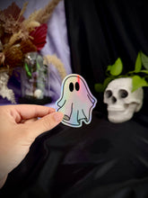 Load image into Gallery viewer, Ghost Holographic Halloween Sticker