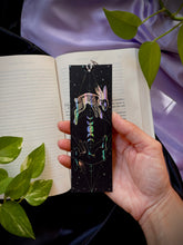 Load image into Gallery viewer, Rabbit Moonphase Foil Bookmark