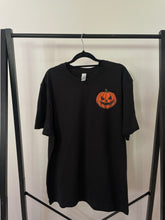 Load image into Gallery viewer, Halloween Tarot T-Shirt (Front Crest and Back Print)