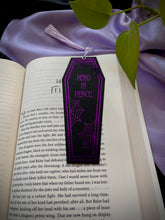 Load image into Gallery viewer, Read In Peace Foil Bookmark