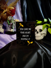 Load image into Gallery viewer, You Gave Me Your Heart Dragon Greetings Card