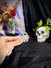 Load image into Gallery viewer, Ghost Holographic Halloween Sticker