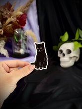 Load image into Gallery viewer, Black Cat Sticker