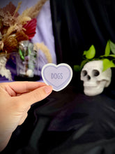 Load image into Gallery viewer, Dogs Candy Heart Sticker
