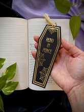 Load image into Gallery viewer, Read In Peace Foil Bookmark