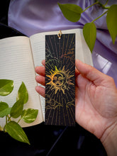 Load image into Gallery viewer, Sun and Moon Foil Bookmark