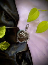 Load image into Gallery viewer, Holo Book Lover Grey Acrylic Charm