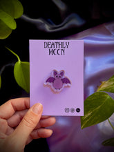 Load image into Gallery viewer, Cute Bat Acrylic Pin