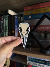 Load image into Gallery viewer, Raven Skull Sticker
