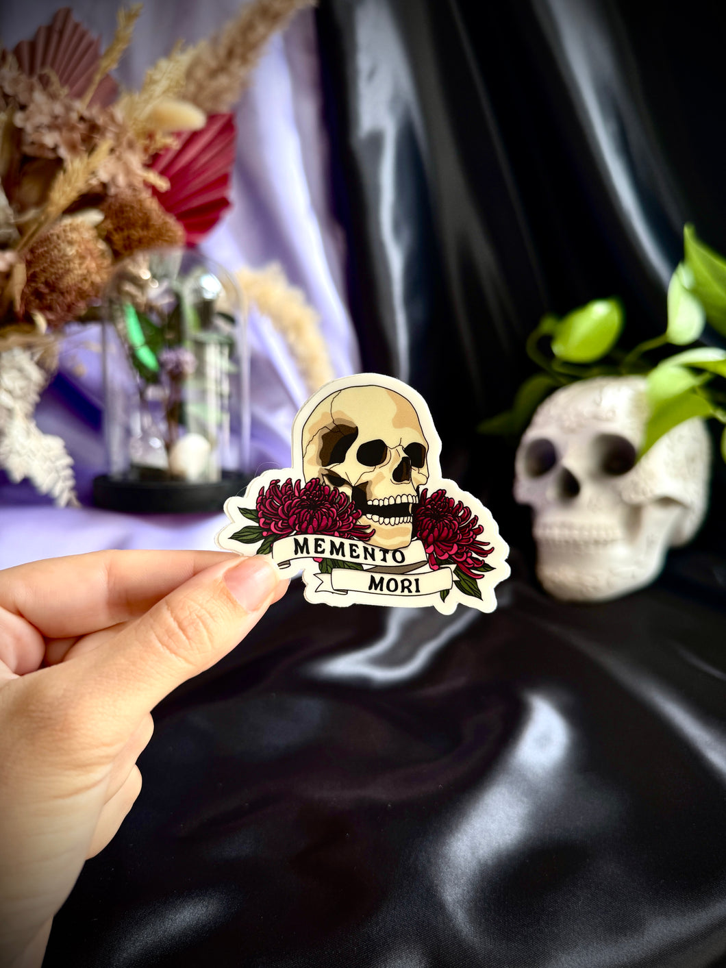 Memento Mori Sticker