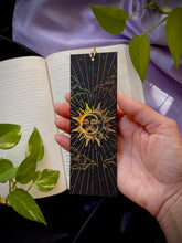 Load image into Gallery viewer, Sun and Moon Foil Bookmark
