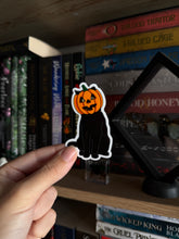 Load image into Gallery viewer, Pumpkin Cat Sticker
