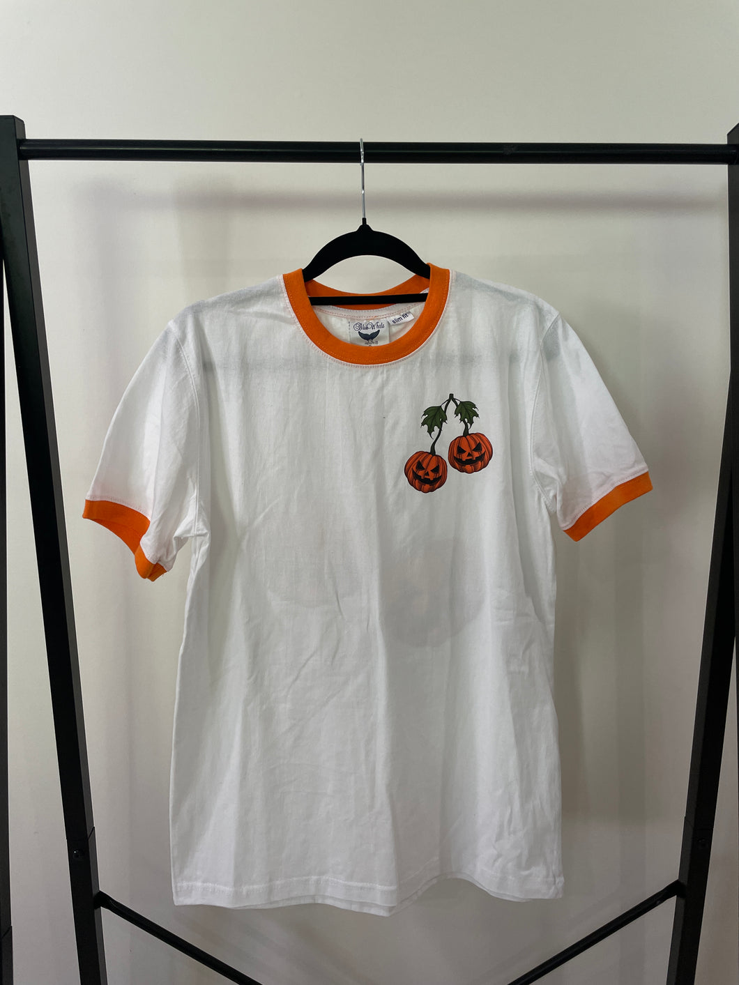 Pumpkin Cherry T-Shirt (Front Crest and Back Print)