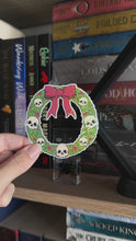 Load and play video in Gallery viewer, Christmas Skull Wreath Sticker
