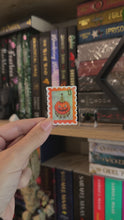 Load and play video in Gallery viewer, Pumpkin Stamp Sticker LIMITED EDITION
