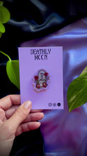 Load and play video in Gallery viewer, Bury Me In Black Acrylic Pin
