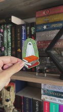 Load and play video in Gallery viewer, Haunted By My TBR Sticker
