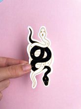 Load image into Gallery viewer, Yin Yang Snake Sticker
