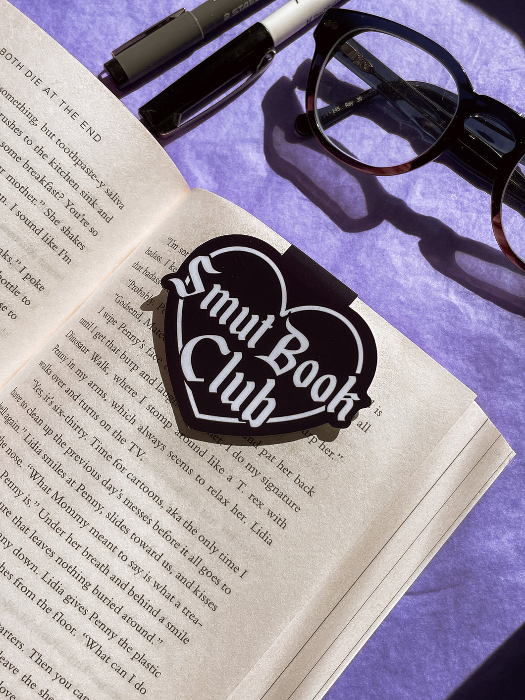 Smut Book Club Magnetic Bookmark